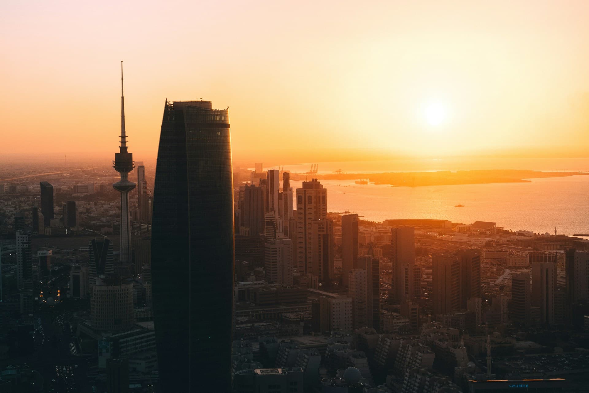 Kuwait City Aerial